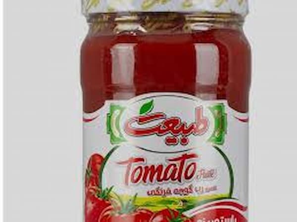 تصویر 1 از خرید و قیمت رب گوجه فرنگی طبیعت + فروش صادراتی